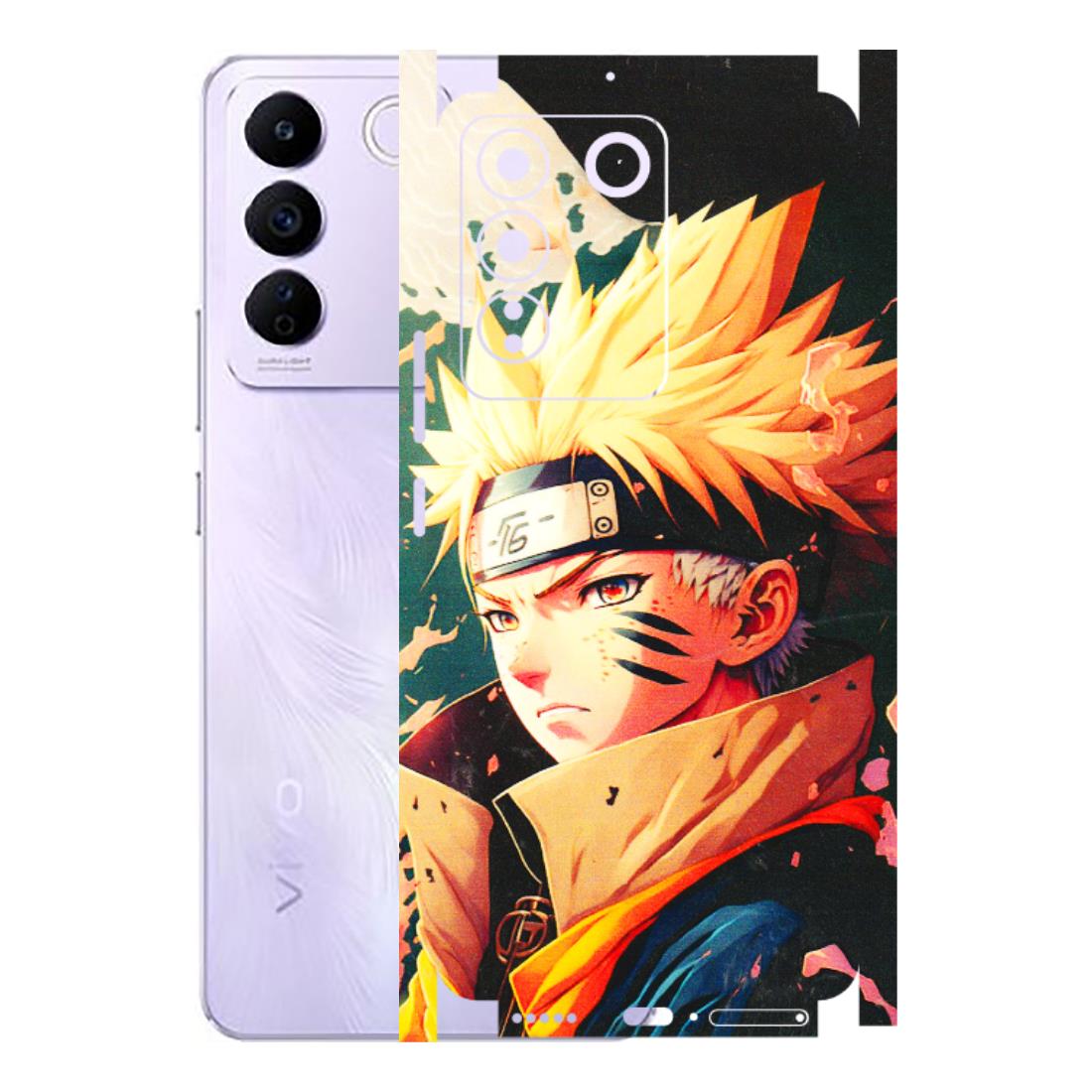 VIVO Z/V/X/T/U/S Series Phone Skins (All Models) - New Naruto - 3D Embossed Finish (L-148) Vivo V27E