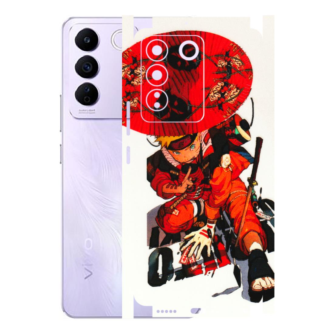 VIVO Z/V/X/T/U/S Series Phone Skins (All Models) - Naruto - 3D Embossed Finish (L-208) Vivo V27E