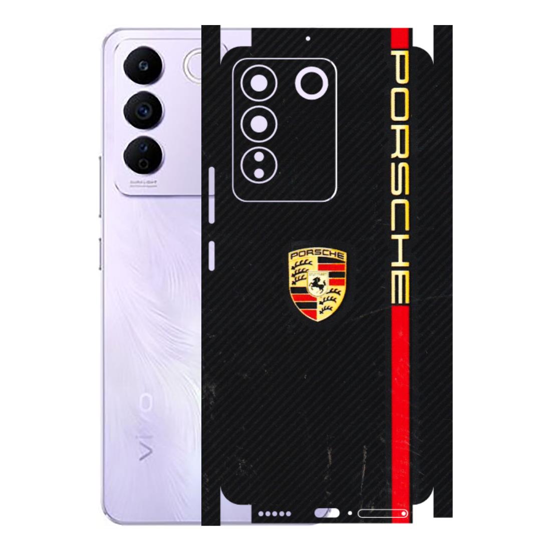 VIVO Z/V/X/T/U/S Series Phone Skins (All Models) - Premium Porsche - 3D Embossed Finish (L-225) Vivo V27E