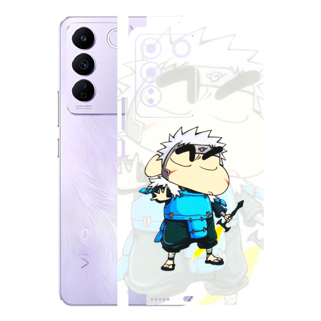 VIVO Z/V/X/T/U/S Series Phone Skins (All Models) - Angry Young Shinchan - 3D Embossed Finish (L-226) Vivo V27E