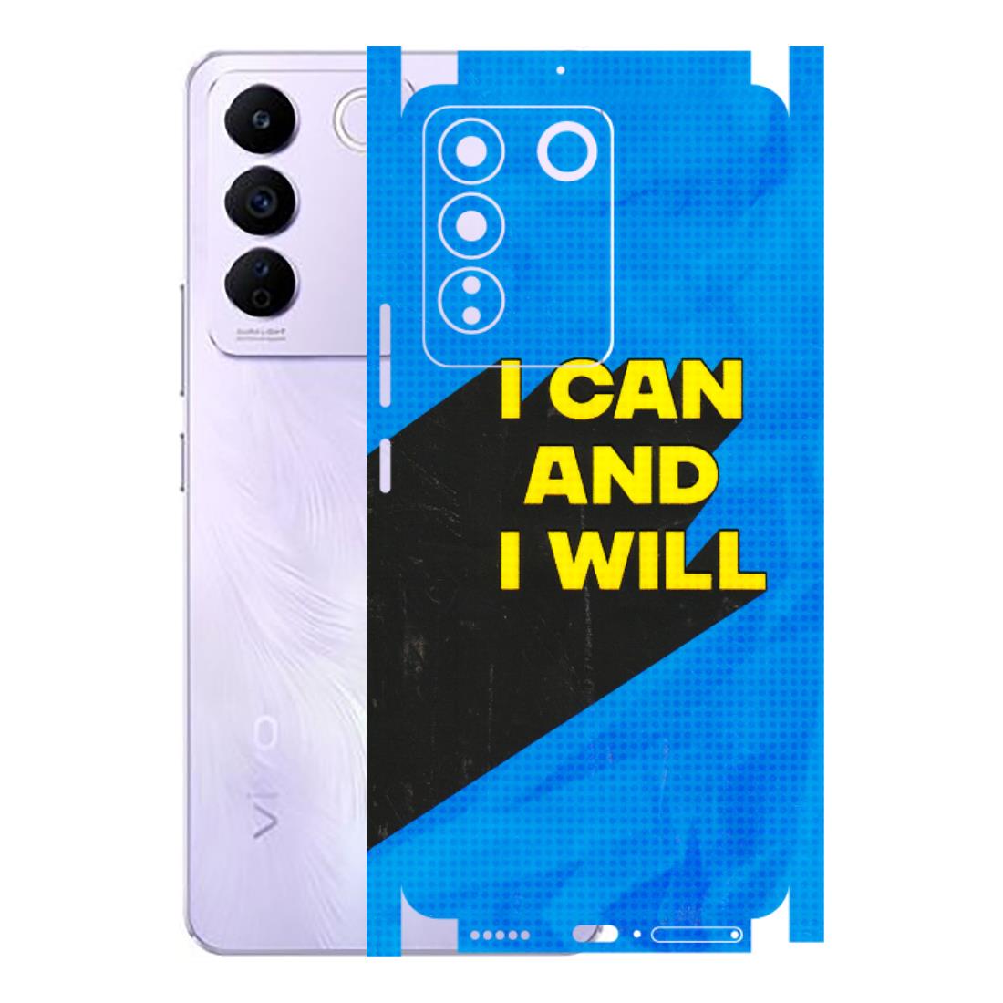 VIVO Z/V/X/T/U/S Series Phone Skins (All Models) - I Can And I Will - 3D Embossed Finish (L-281) Vivo V27E