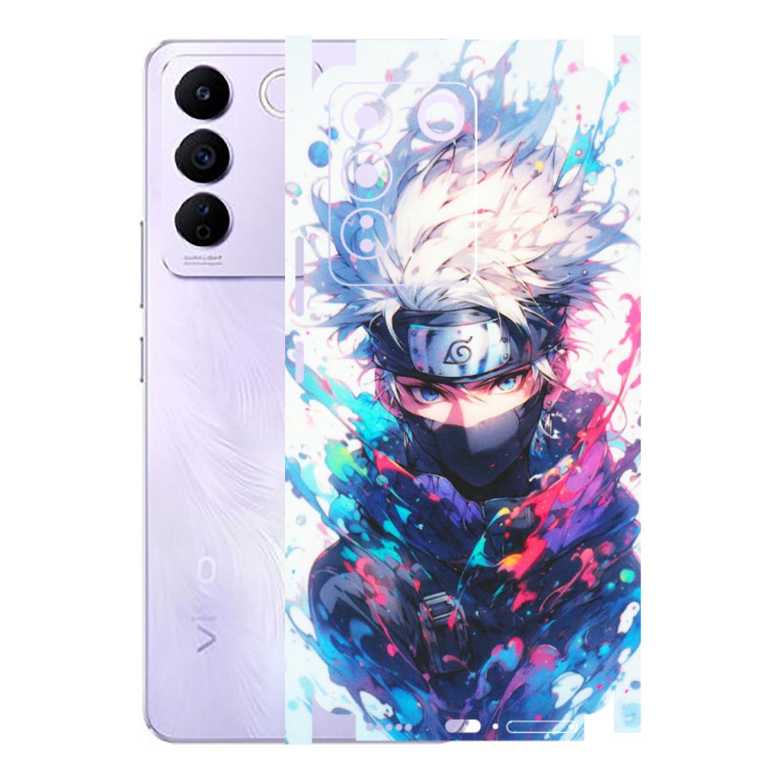 VIVO Z/V/X/T/U/S Series Phone Skins (All Models) - Naruto Face Mask - Matte Finish (M-03) Vivo V27E