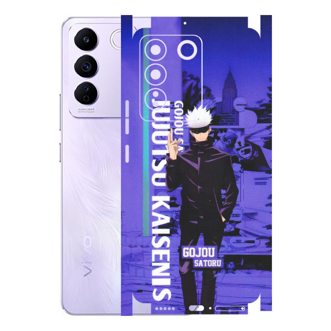 VIVO Z/V/X/T/U/S Series Phone Skins (All Models) - Jujutsu Kaisen Gojo - Matte Finish (M-05) Vivo V27E
