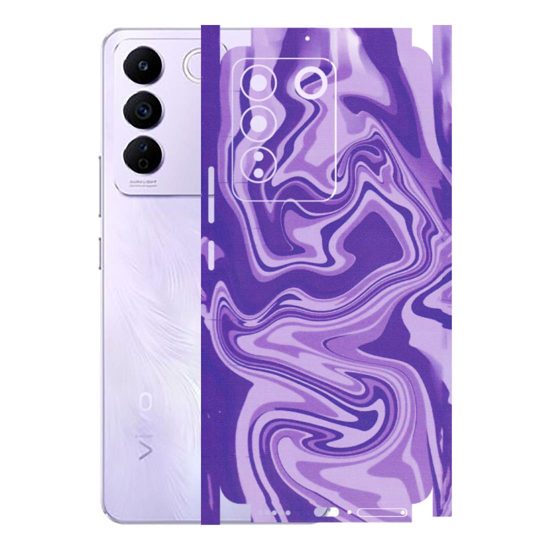 VIVO Z/V/X/T/U/S Series Phone Skins (All Models) - Hazy Purple Nights - Matte Finish (M-14) Vivo V27E