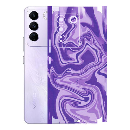 VIVO Z/V/X/T/U/S Series Phone Skins (All Models) - Hazy Purple Nights - Matte Finish (M-14) Vivo V27E