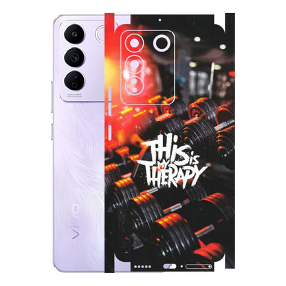 VIVO Z/V/X/T/U/S Series Phone Skins (All Models) - GYM Lover Therapy - Matte Finish (M-160) Vivo V27E