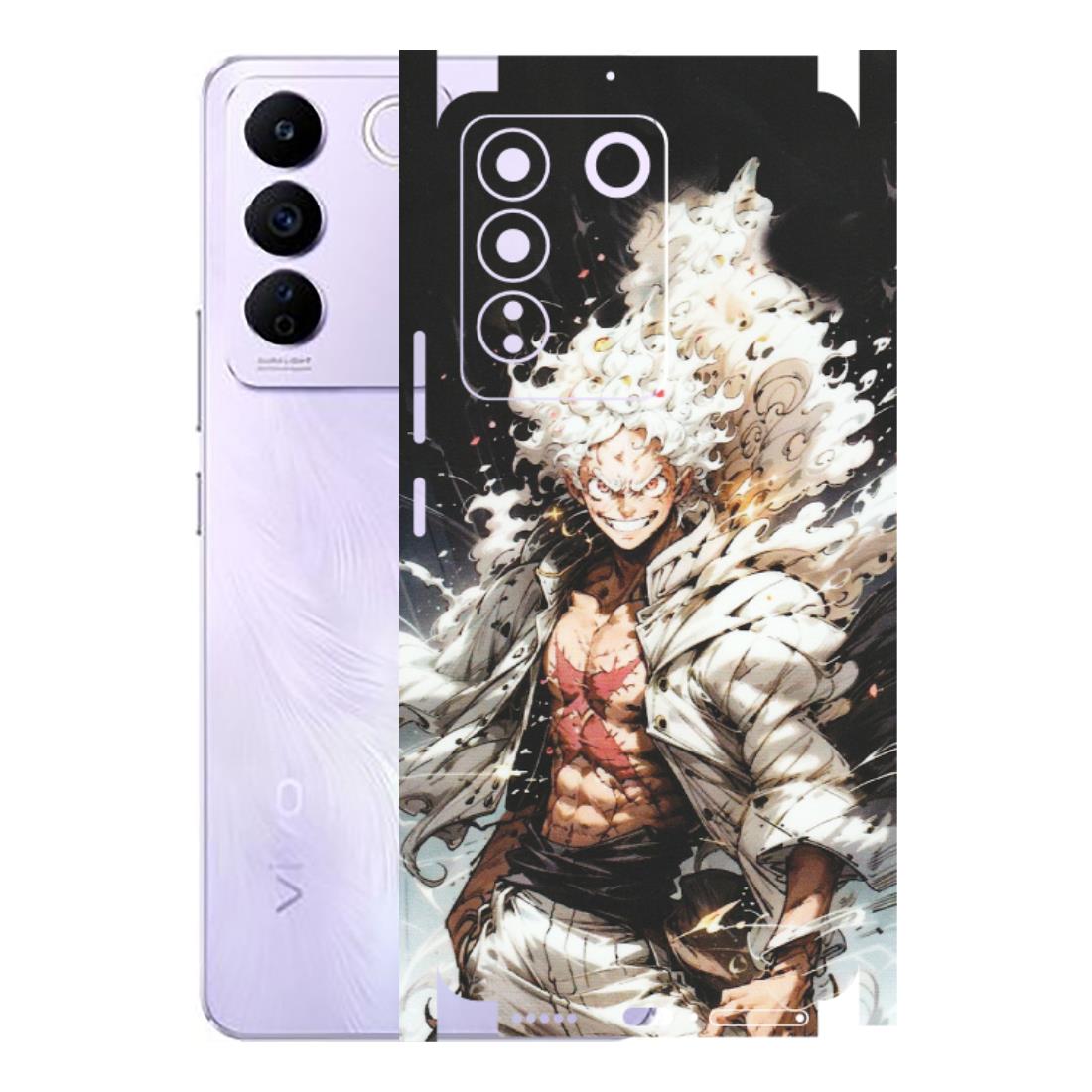 VIVO Z/V/X/T/U/S Series Phone Skins (All Models) - Anime Angry Classy Character - Matte Finish (M-34) Vivo V27E