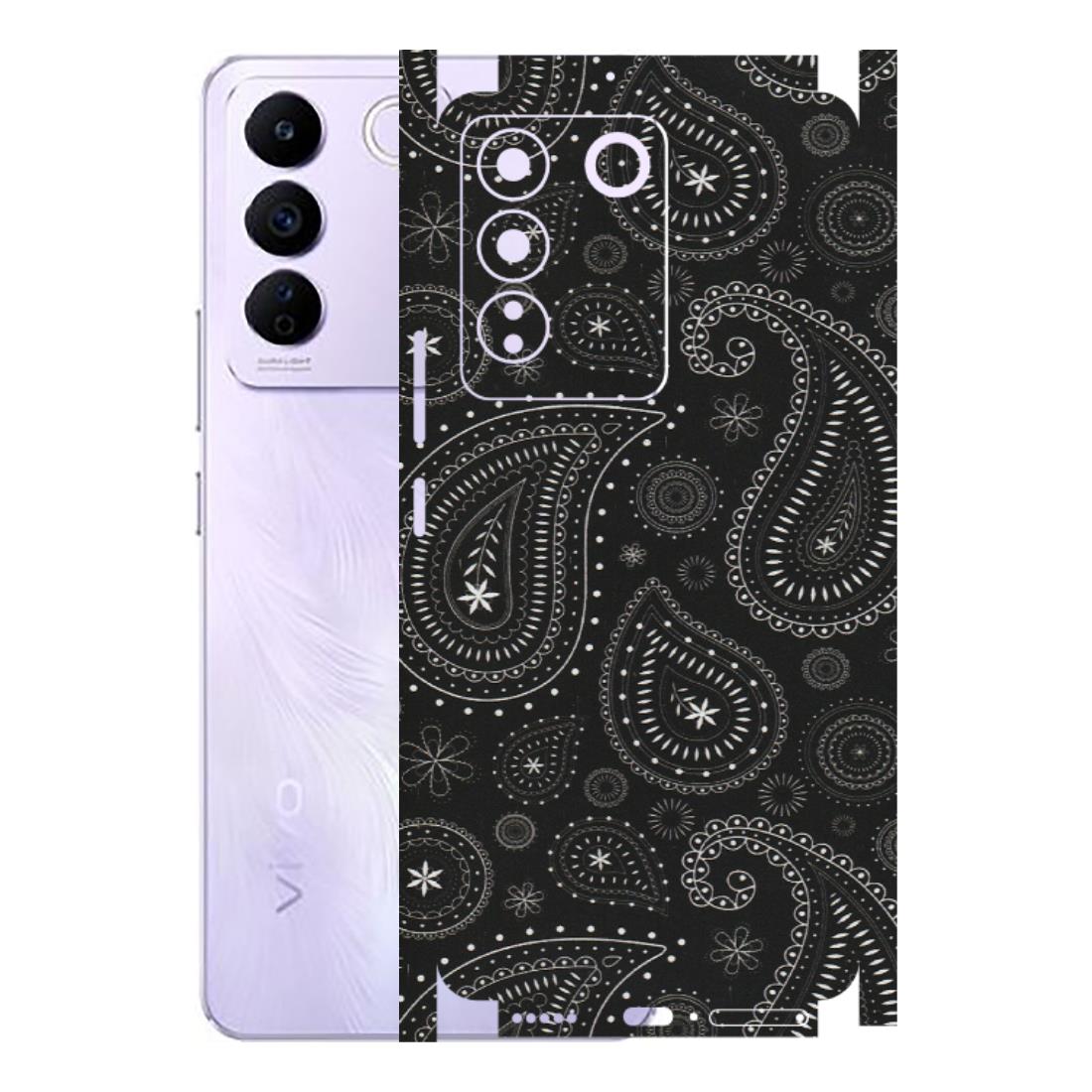 VIVO Z/V/X/T/U/S Series Phone Skins (All Models) - Black Sober Kerry - Matte Finish (M-37) Vivo V27E