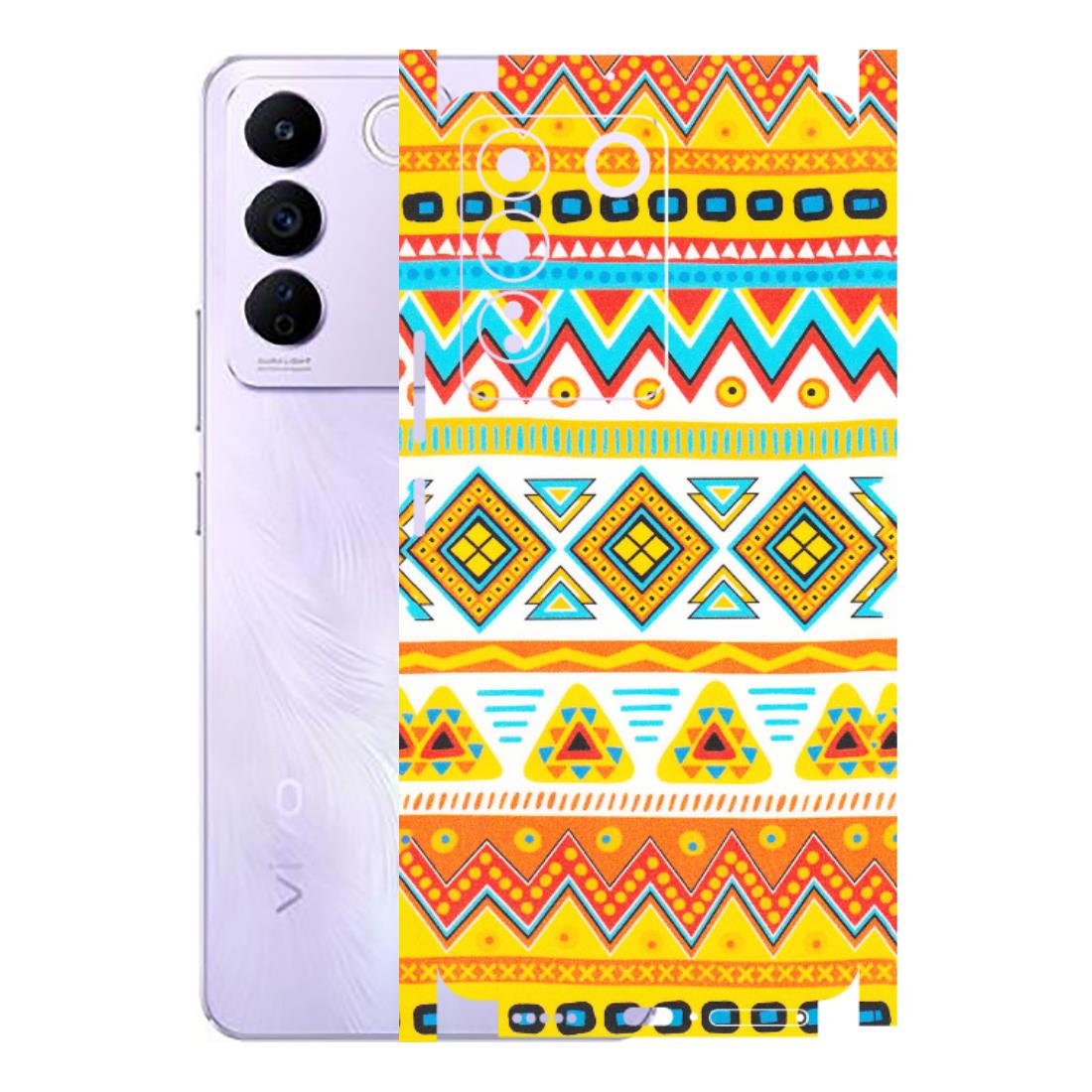 VIVO Z/V/X/T/U/S Series Phone Skins (All Models) - Mexican Abstract - Matte Finish (M-71) Vivo V27E
