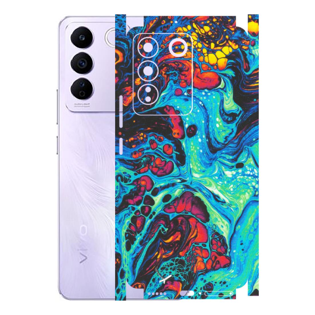 VIVO Z/V/X/T/U/S Series Phone Skins (All Models) - Majestic Galactic Marbel - Matte Finish (M-85) Vivo V27E