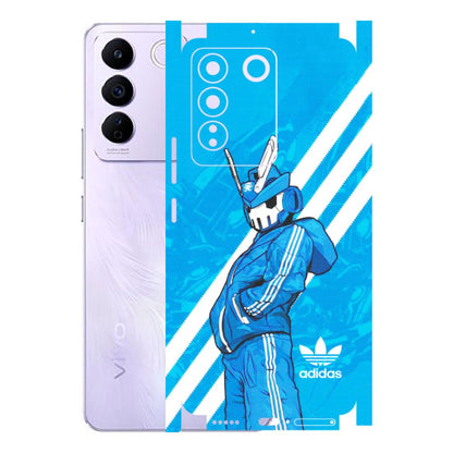 VIVO Z/V/X/T/U/S Series Phone Skins (All Models) - Battle of Adidas - Matte Finish (M-98) Vivo V27E
