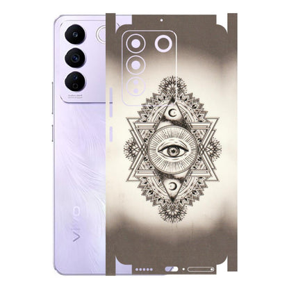 VIVO Z/V/X/T/U/S Series Phone Skins (All Models) - Illuminati Great Eye - Transparent Finish (T-14) Vivo V27E