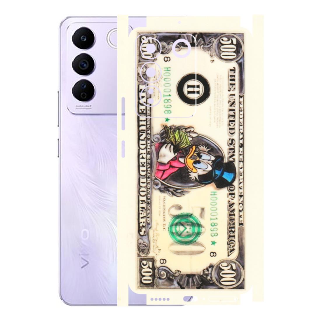 VIVO Z/V/X/T/U/S Series Phone Skins (All Models) - Five Hundred Dollar Duck - Transparent Finish (T-15) Vivo V27E