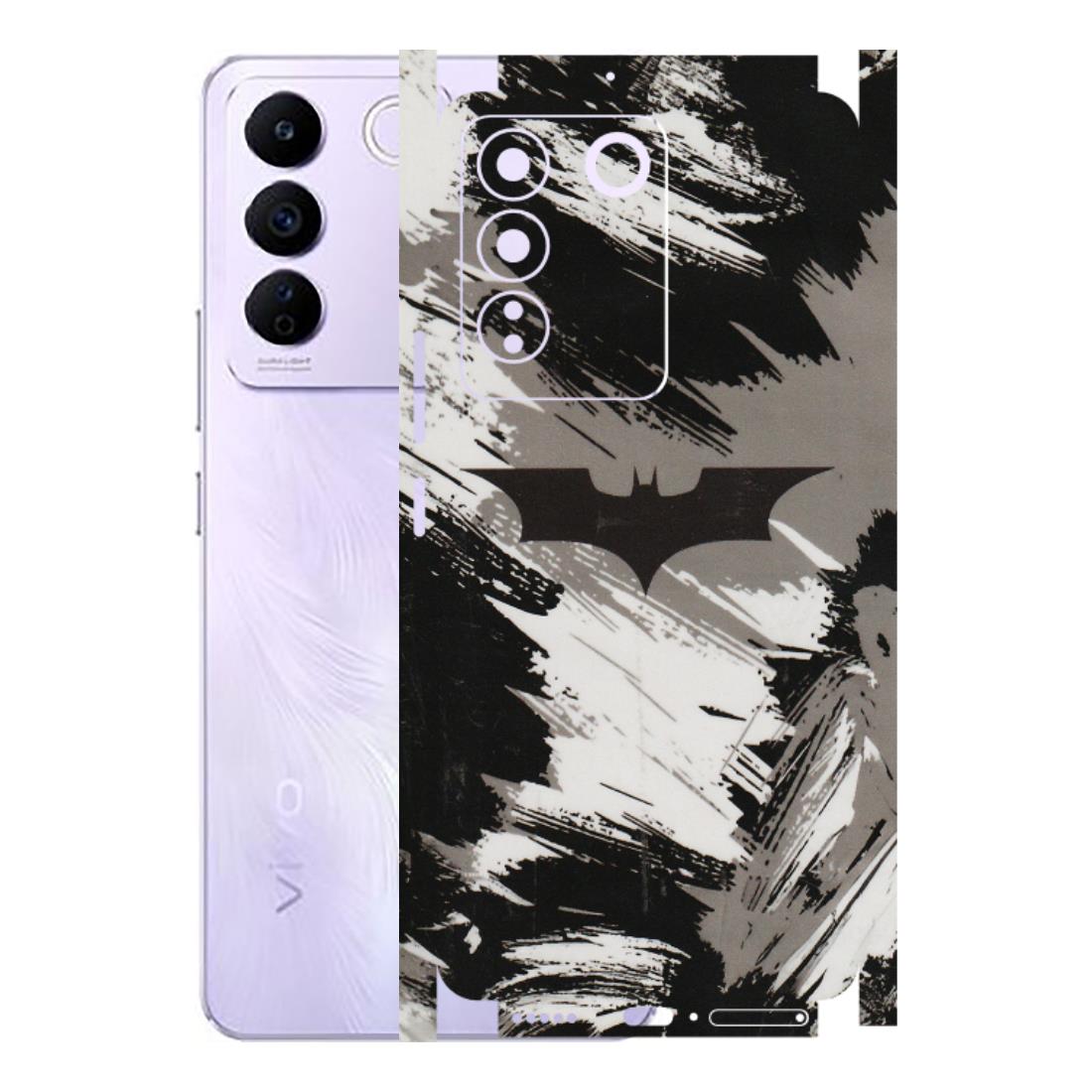 VIVO Z/V/X/T/U/S Series Phone Skins (All Models) - Batman Fleece DC - Transparent Finish (T-19) Vivo V27E