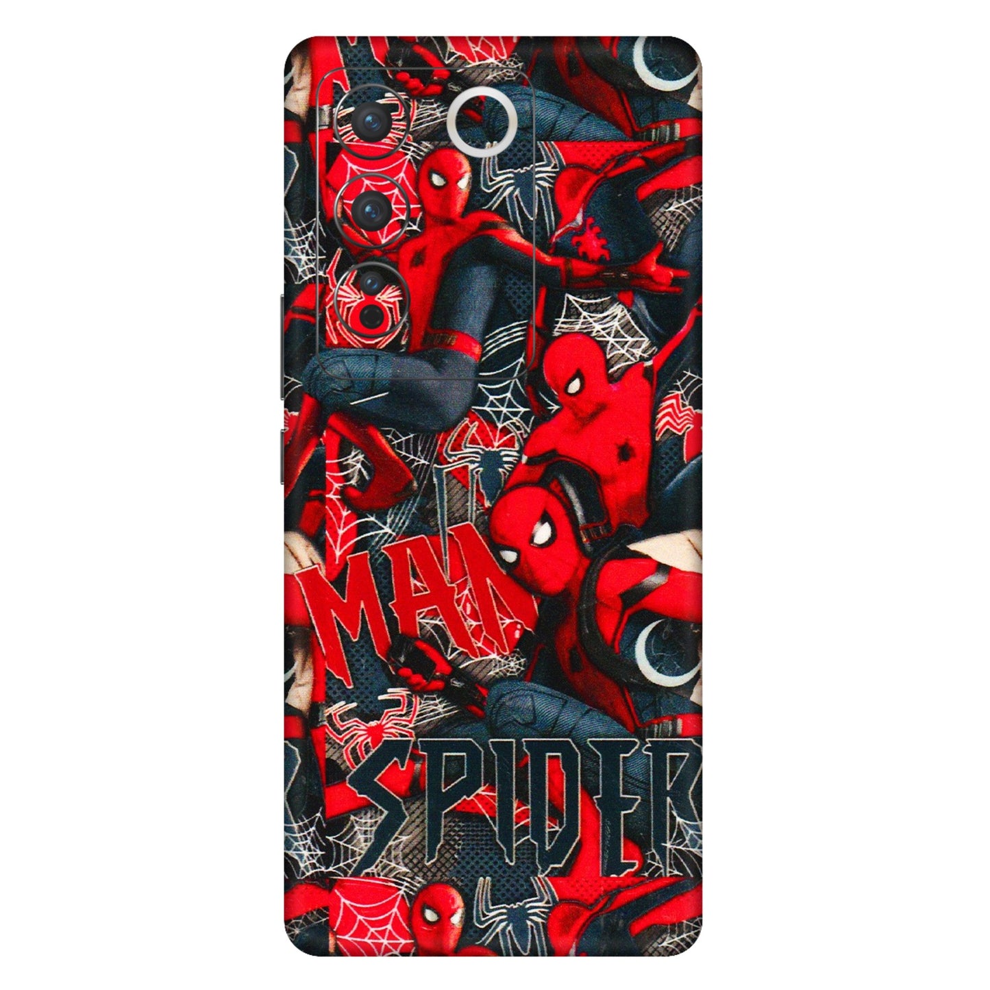 VIVO Z/V/X/T/U/S Series Phone Skins (All Models) - SpiderMan Cool - 3D Embossed Finish (L-188) Vivo V27 (5G)