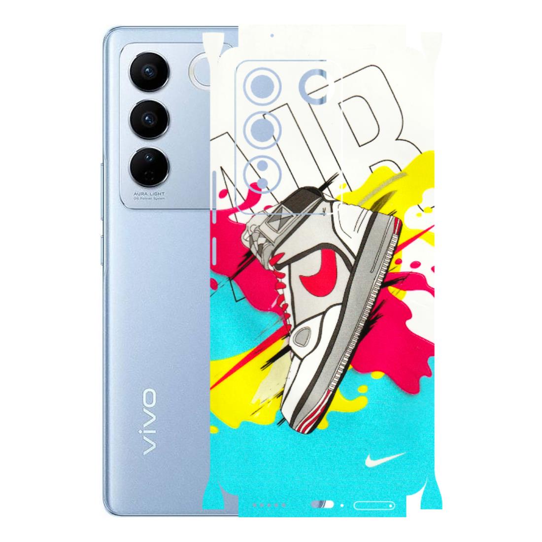 VIVO Z/V/X/T/U/S Series Phone Skins (All Models) - Sneaker - 3D Embossed Finish (L-207) Vivo V27 (5G)
