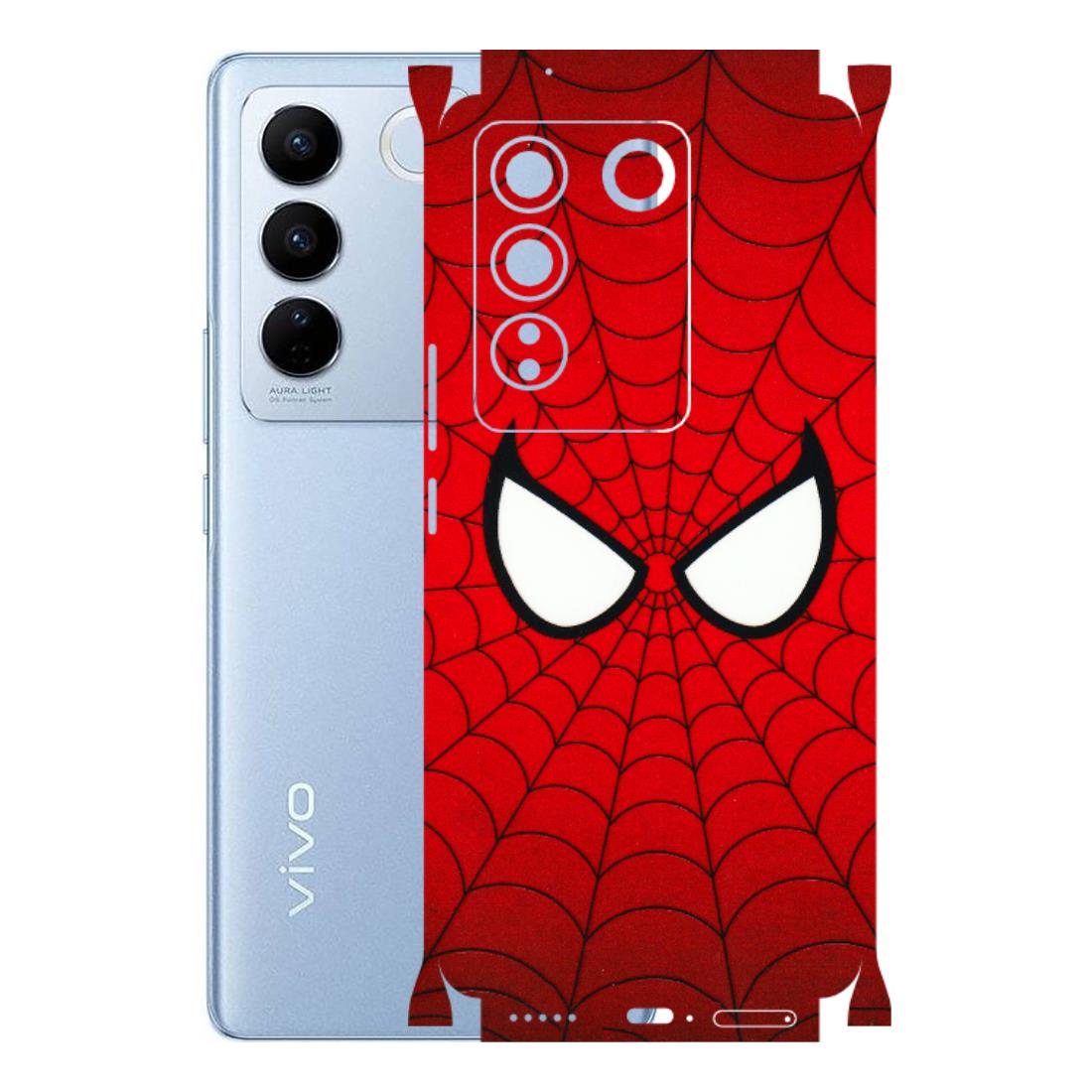 VIVO Z/V/X/T/U/S Series Phone Skins (All Models) - Spidey Eyes - 3D Embossed Finish (L-257) Vivo V27 (5G)