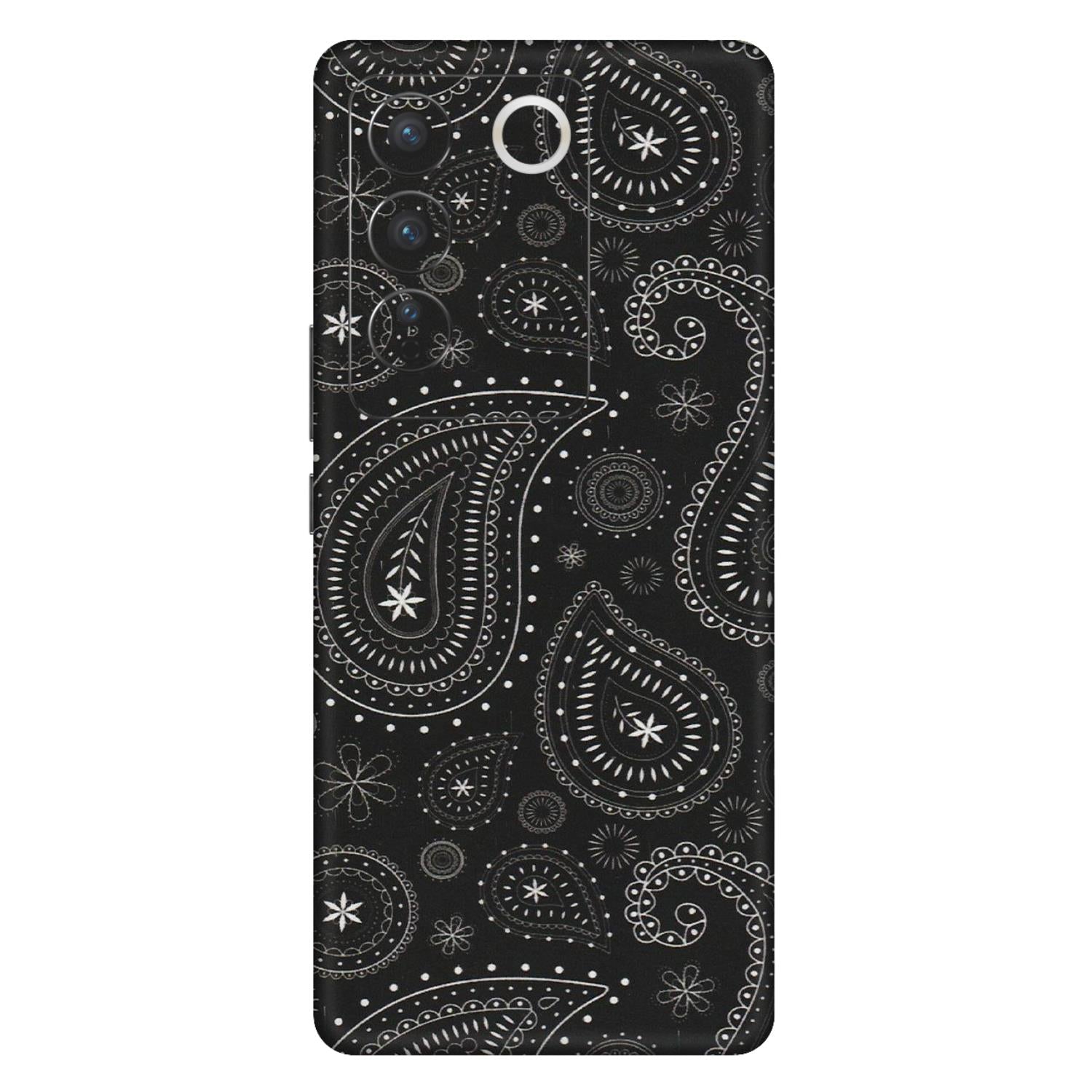 VIVO Z/V/X/T/U/S Series Phone Skins (All Models) - Black Sober Kerry - Matte Finish (M-37) Vivo V27 (5G)