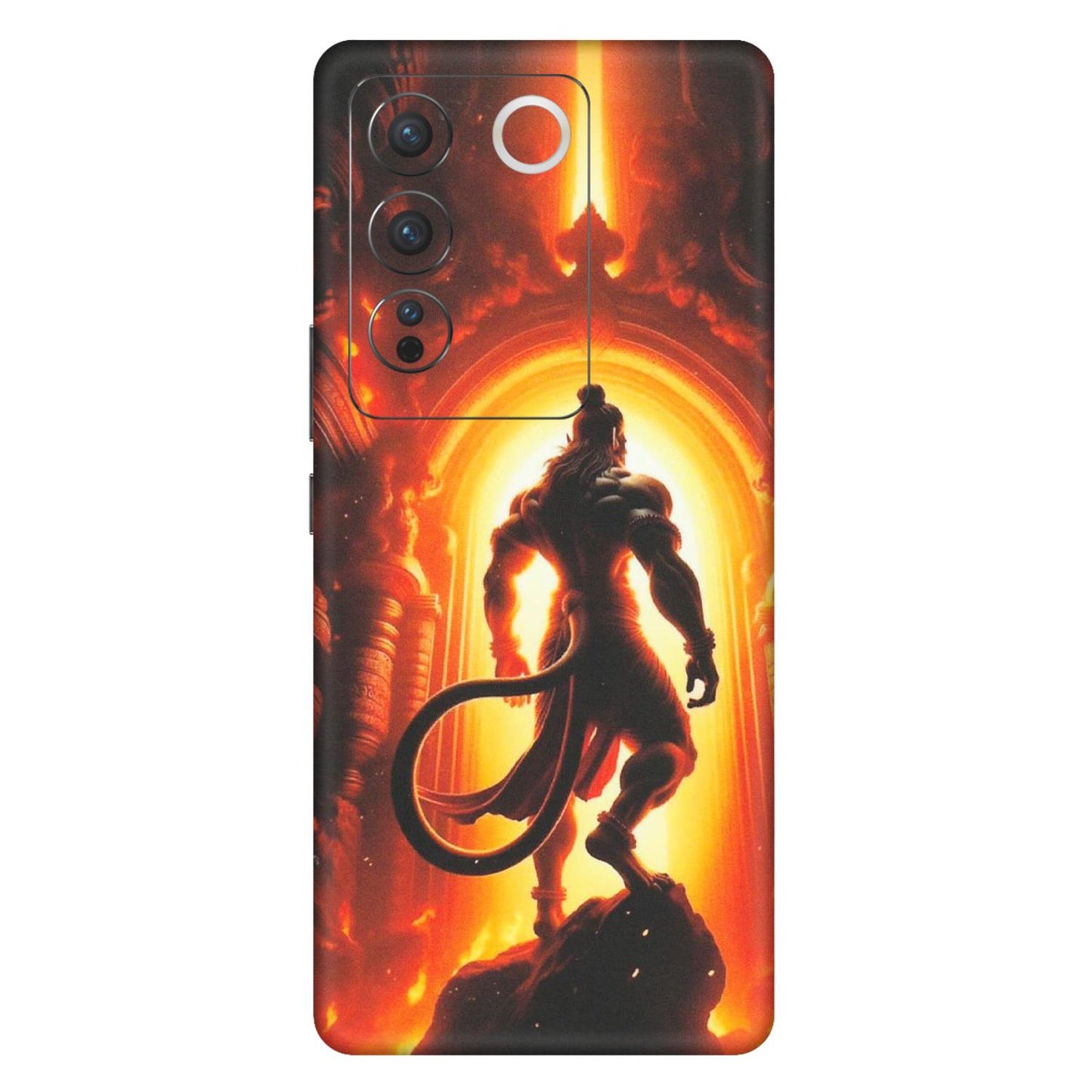 VIVO Z/V/X/T/U/S Series Phone Skins (All Models) - HanumanJi - Matte Finish (M-06) Vivo V27 (5G)