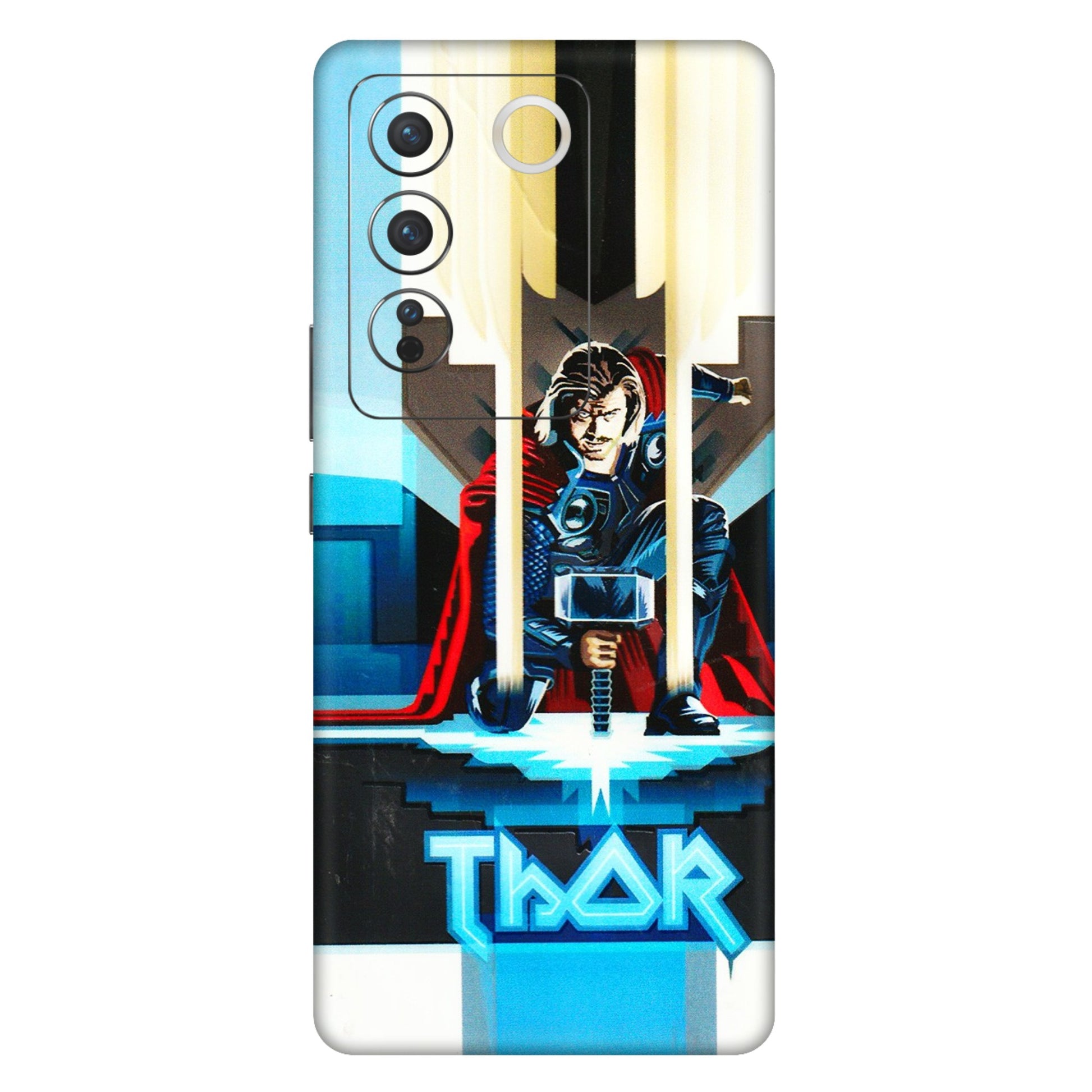 VIVO Z/V/X/T/U/S Series Phone Skins (All Models) - Thor - 3D Embossed Finish (L-137) Vivo V27 Pro (5G)