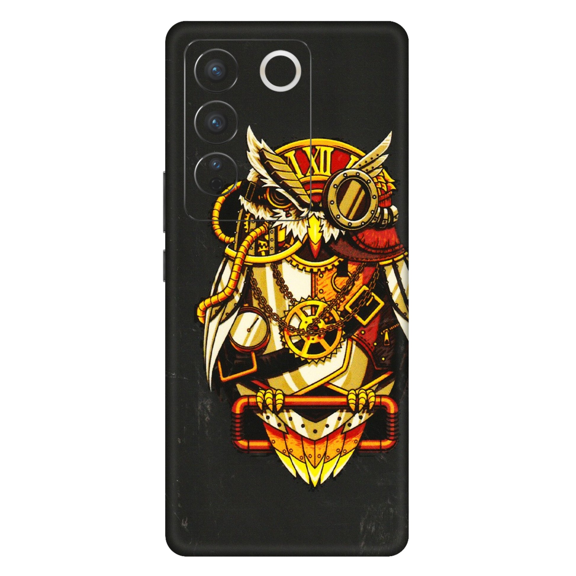 VIVO Z/V/X/T/U/S Series Phone Skins (All Models) - Classy Smart Owl - 3D Embossed Finish (L-144) Vivo V27 Pro (5G)