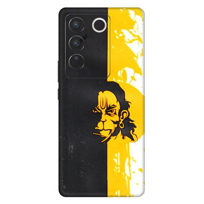 VIVO Z/V/X/T/U/S Series Phone Skins (All Models) - Bajrangbali - 3D Embossed Finish (L-151) Vivo V27 Pro (5G)