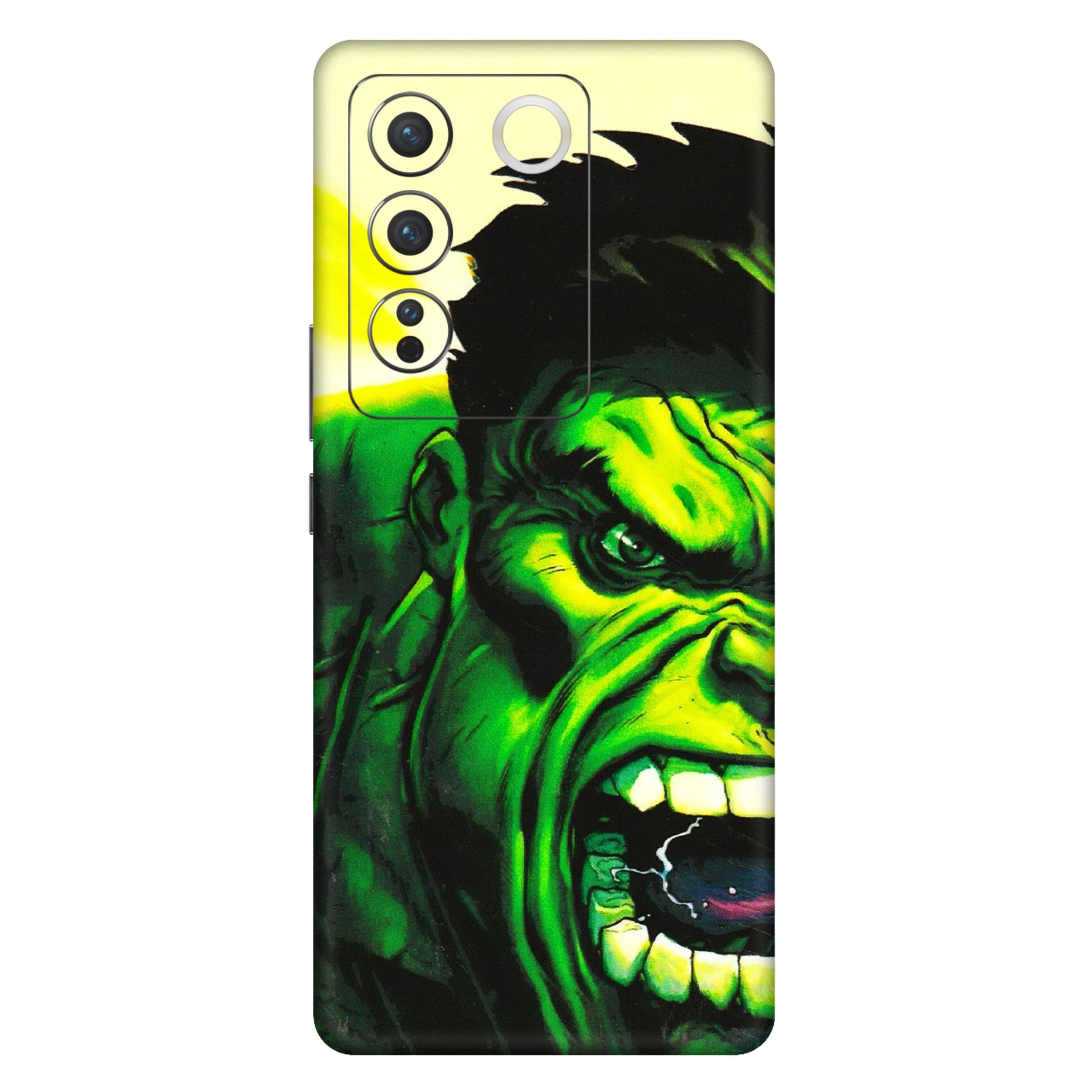 VIVO Z/V/X/T/U/S Series Phone Skins (All Models) - Hulk - 3D Embossed Finish (L-180) Vivo V27 Pro (5G)