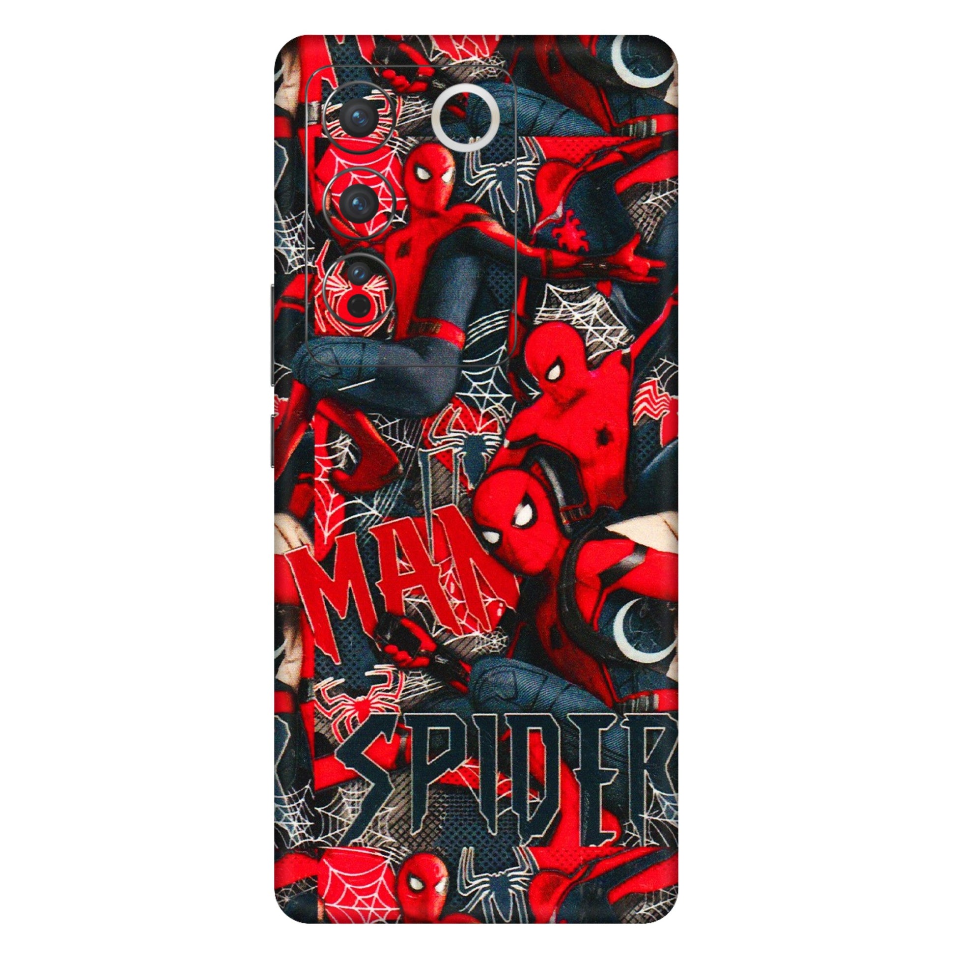 VIVO Z/V/X/T/U/S Series Phone Skins (All Models) - SpiderMan Cool - 3D Embossed Finish (L-188) Vivo V27 Pro (5G)