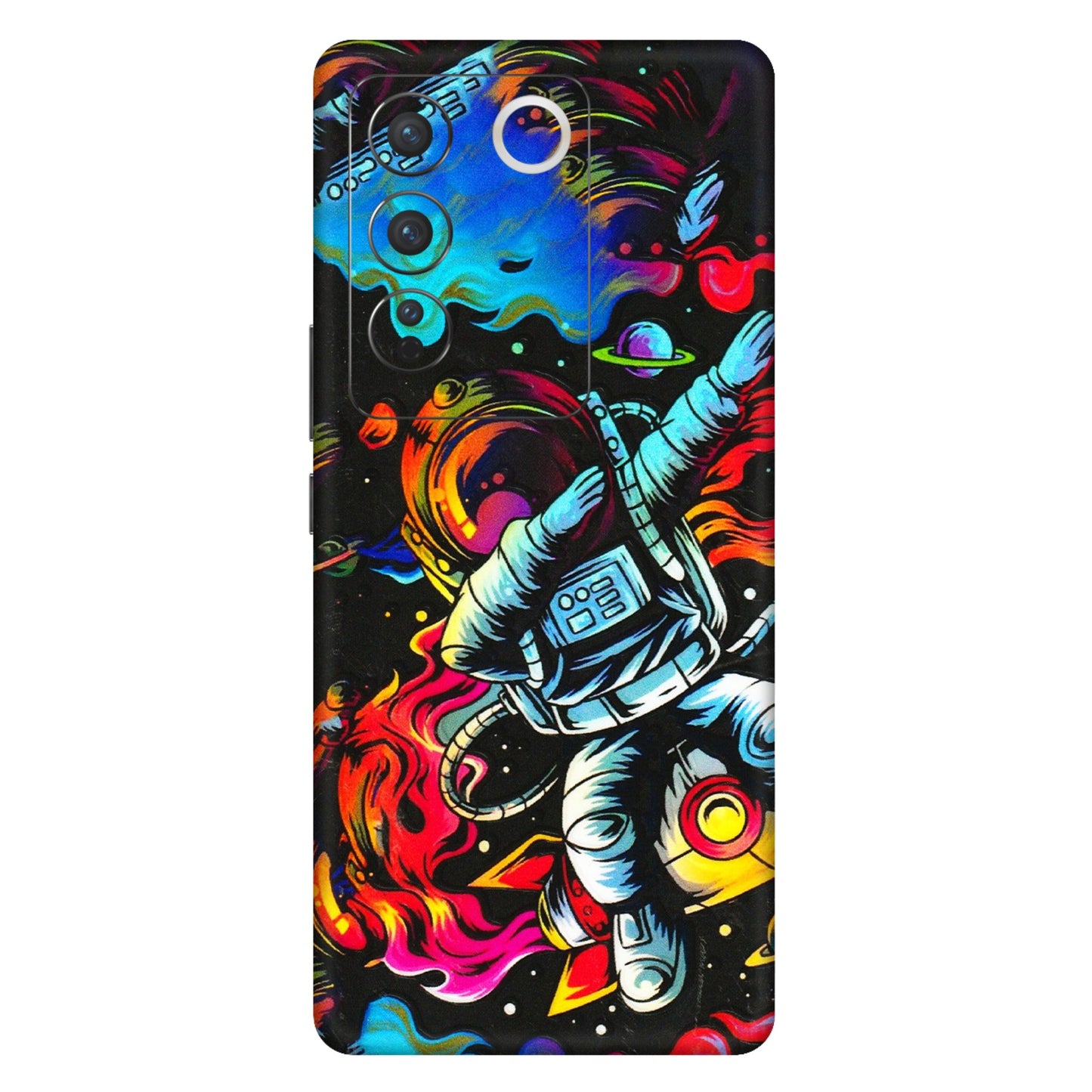 VIVO Z/V/X/T/U/S Series Phone Skins (All Models) - Astronaut Dope - 3D Embossed Finish (L-191) Vivo V27 Pro (5G)