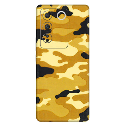 VIVO Z/V/X/T/U/S Series Phone Skins (All Models) - Indian Camo - 3D Embossed Finish (L-228) Vivo V27 Pro (5G)