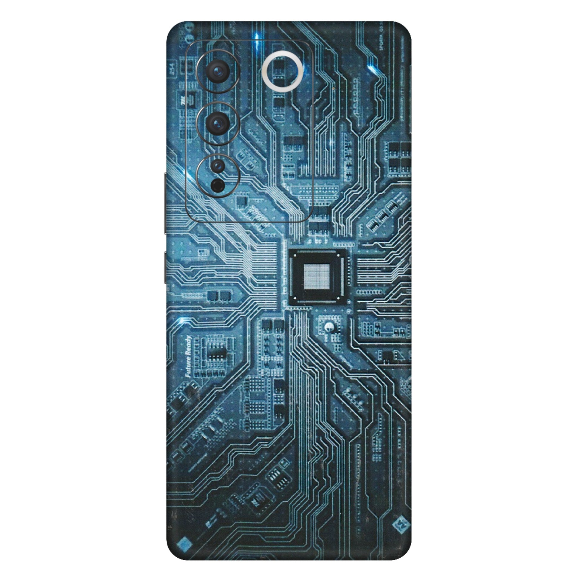 VIVO Z/V/X/T/U/S Series Phone Skins (All Models) - Original Circuit - 3D Embossed Finish (L-267) Vivo V27 Pro (5G)