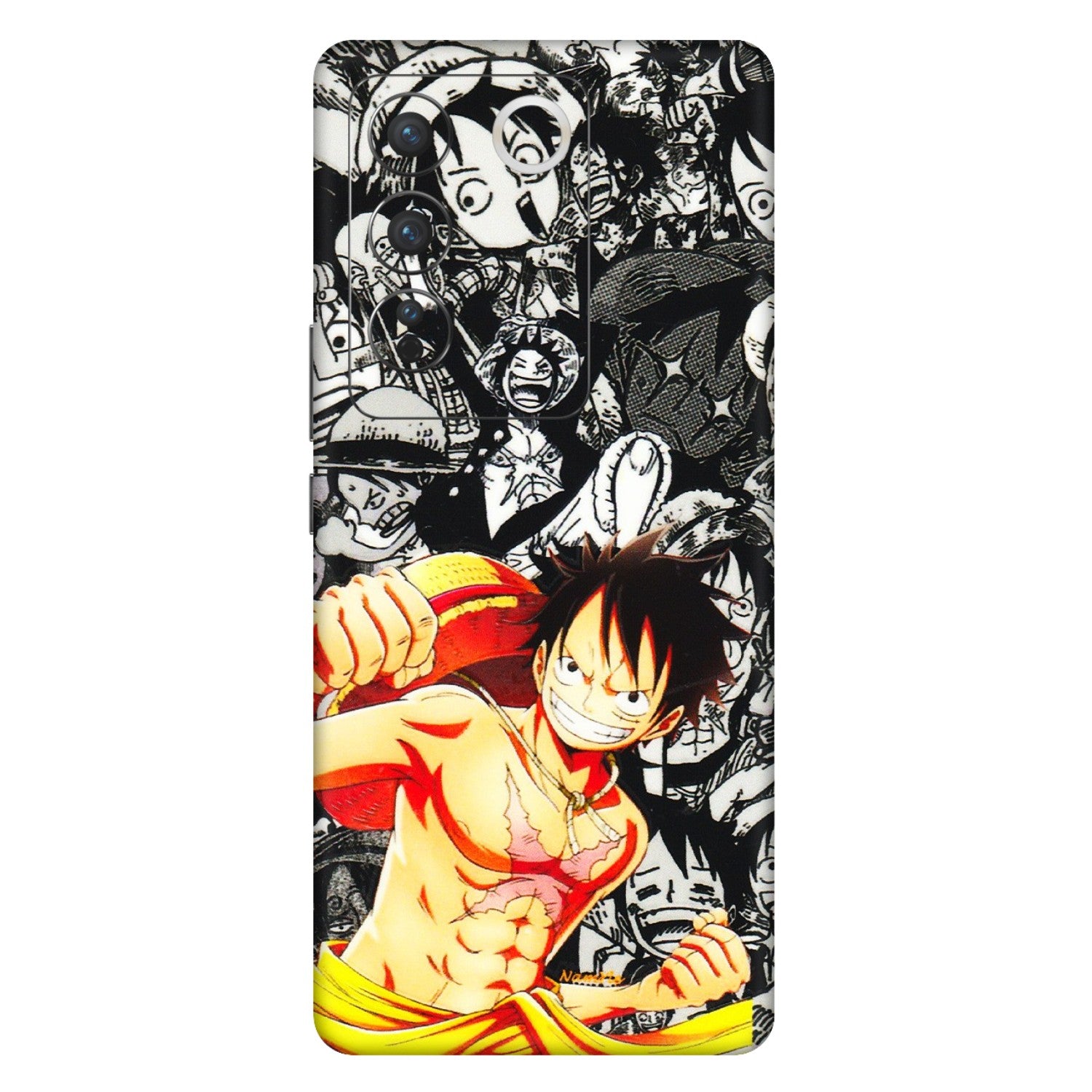 VIVO Z/V/X/T/U/S Series Phone Skins (All Models) - Anime Comics Games Doodles - 3D Embossed Finish (L-27) Vivo V27 Pro (5G)