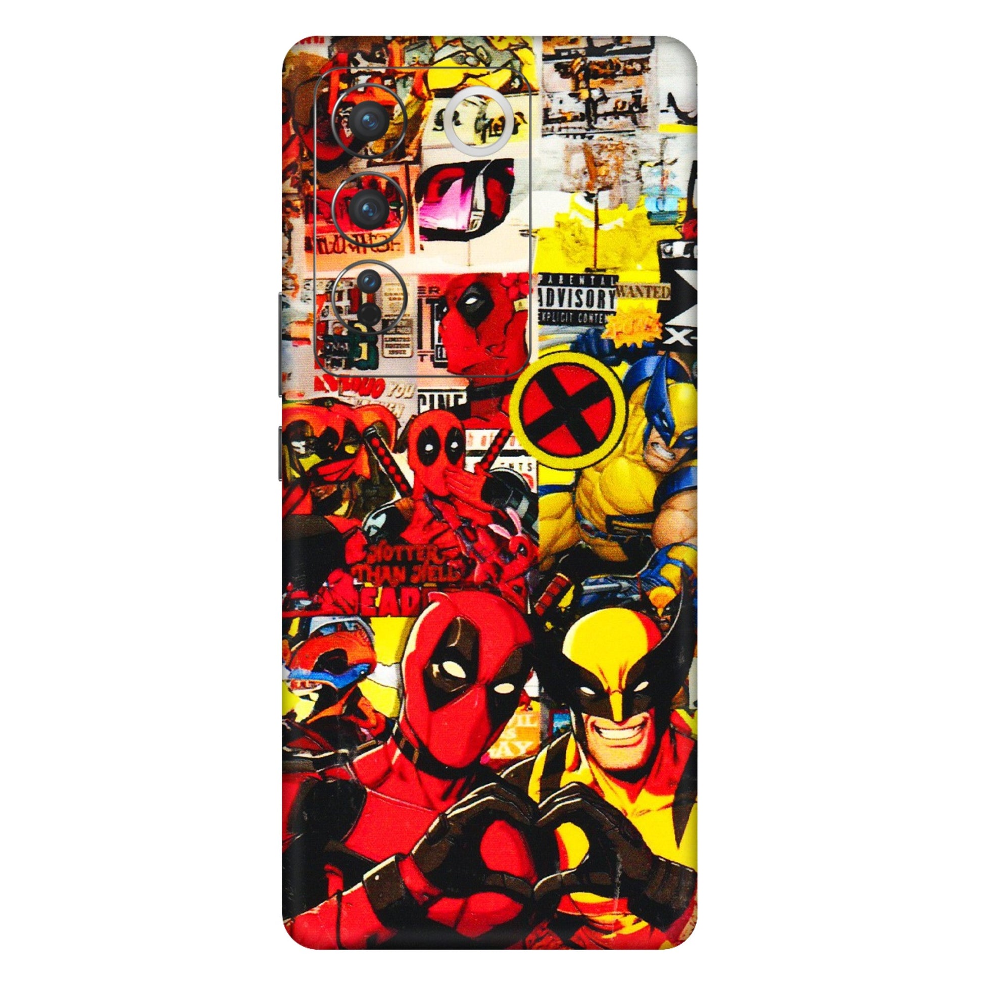 VIVO Z/V/X/T/U/S Series Phone Skins (All Models) - Spidy Wolverine - 3D Embossed Finish (L-310) Vivo V27 Pro (5G)