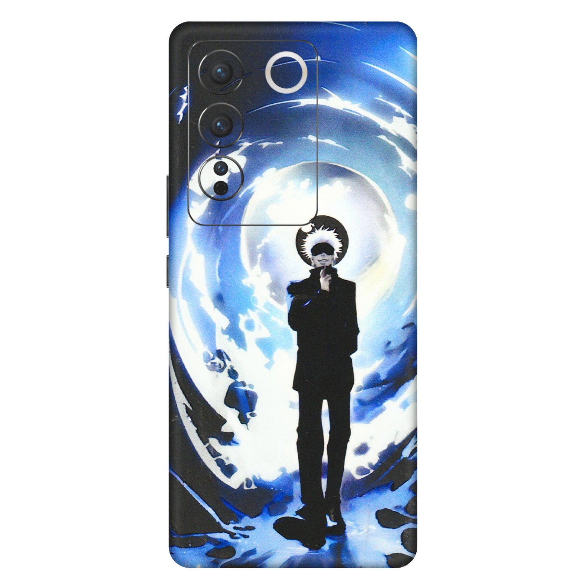 VIVO Z/V/X/T/U/S Series Phone Skins (All Models) - Jujustu Kaisen Anime Manga - 3D Embossed Finish (L-317) Vivo V27 Pro (5G)