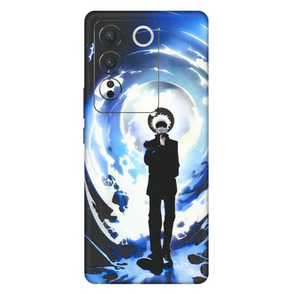 VIVO Z/V/X/T/U/S Series Phone Skins (All Models) - Jujustu Kaisen Anime Manga - 3D Embossed Finish (L-317) Vivo V27 Pro (5G)