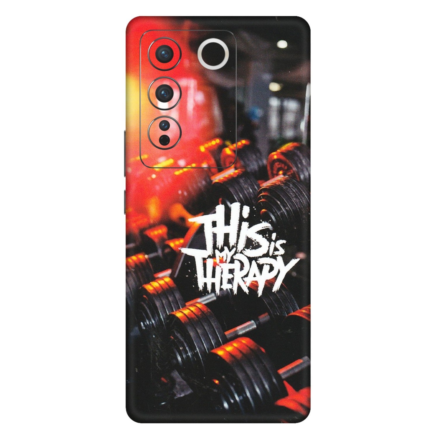 VIVO Z/V/X/T/U/S Series Phone Skins (All Models) - GYM Lover Therapy - Matte Finish (M-160) Vivo V27 Pro (5G)
