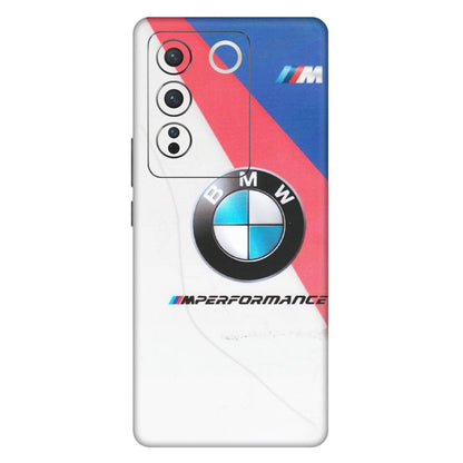 VIVO Z/V/X/T/U/S Series Phone Skins (All Models) - BMW Logo Performance - Matte Finish (M-27) Vivo V27 Pro (5G)