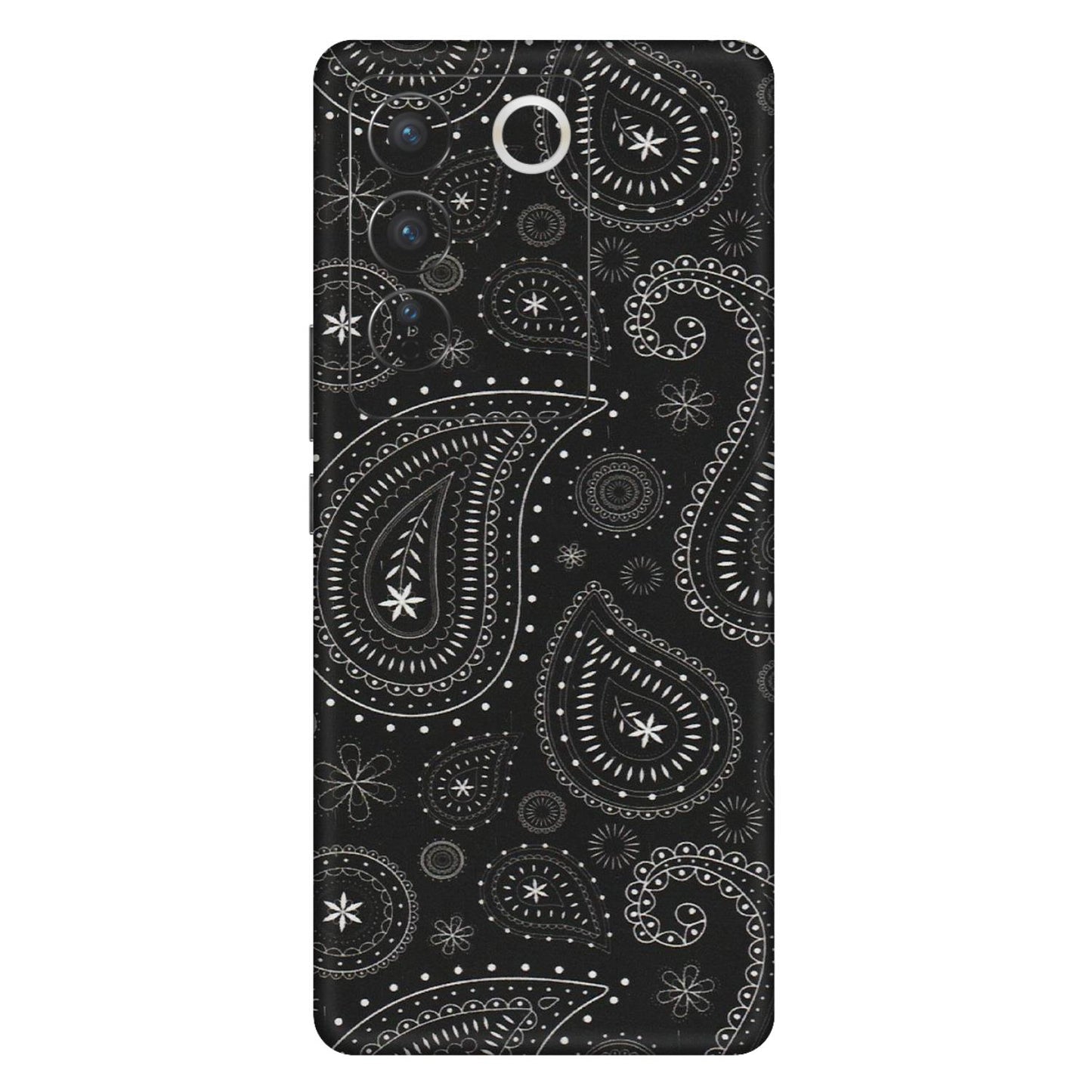 VIVO Z/V/X/T/U/S Series Phone Skins (All Models) - Black Sober Kerry - Matte Finish (M-37) Vivo V27 Pro (5G)