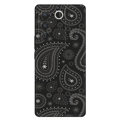 VIVO Z/V/X/T/U/S Series Phone Skins (All Models) - Black Sober Kerry - Matte Finish (M-37) Vivo V27 Pro (5G)