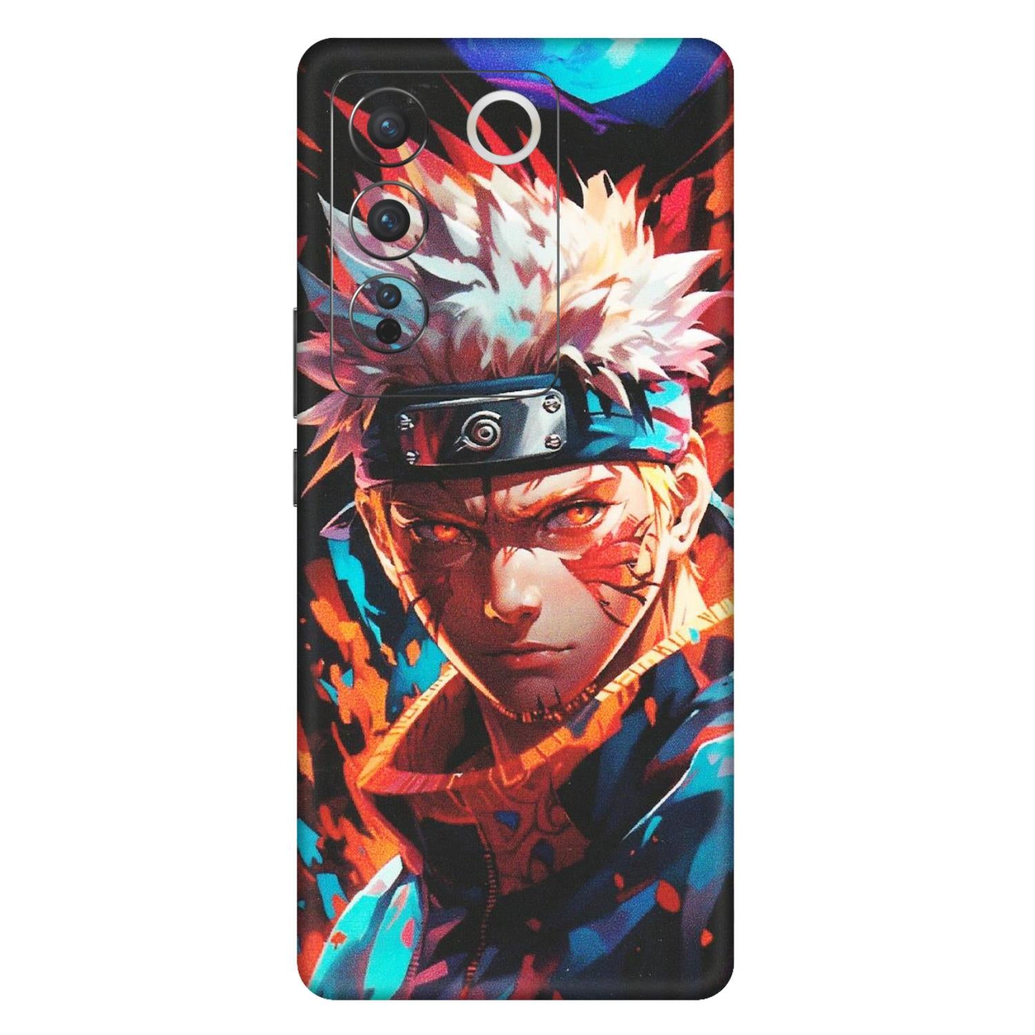 VIVO Z/V/X/T/U/S Series Phone Skins (All Models) - Anime Ferocious Character - Matte Finish (M-44) Vivo V27 Pro (5G)