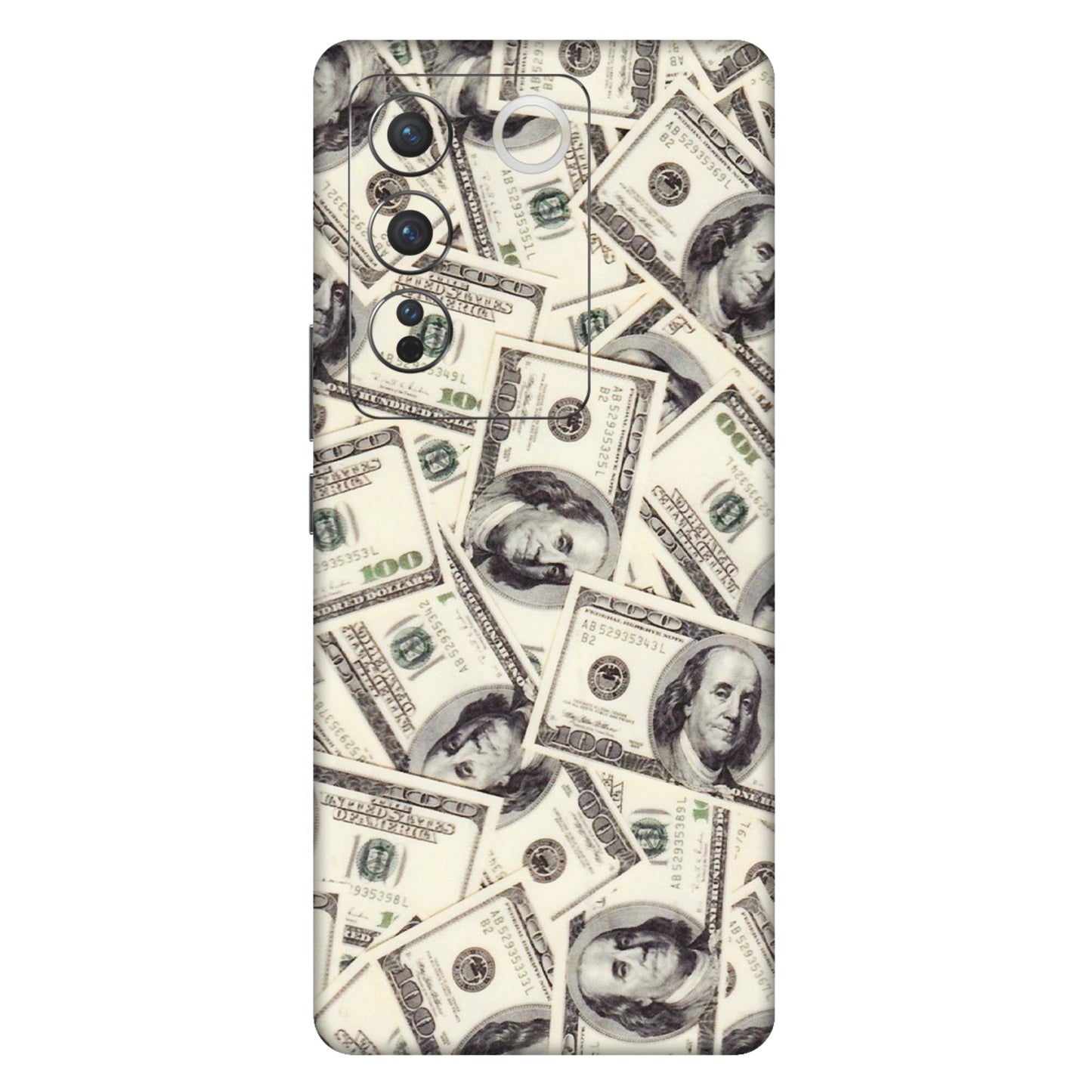VIVO Z/V/X/T/U/S Series Phone Skins (All Models) - Dollar Lover - Transparent Finish (T-17) Vivo V27 Pro (5G)