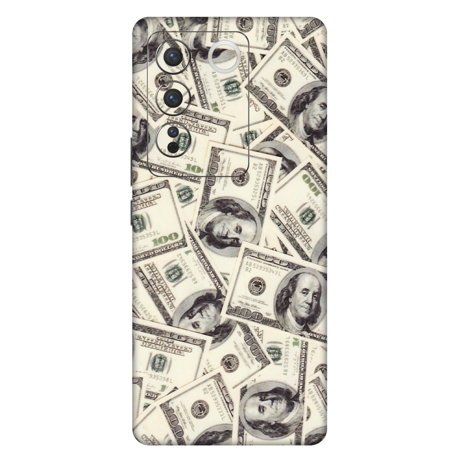 VIVO Z/V/X/T/U/S Series Phone Skins (All Models) - Dollar Lover - Transparent Finish (T-17) Vivo V27 Pro (5G)