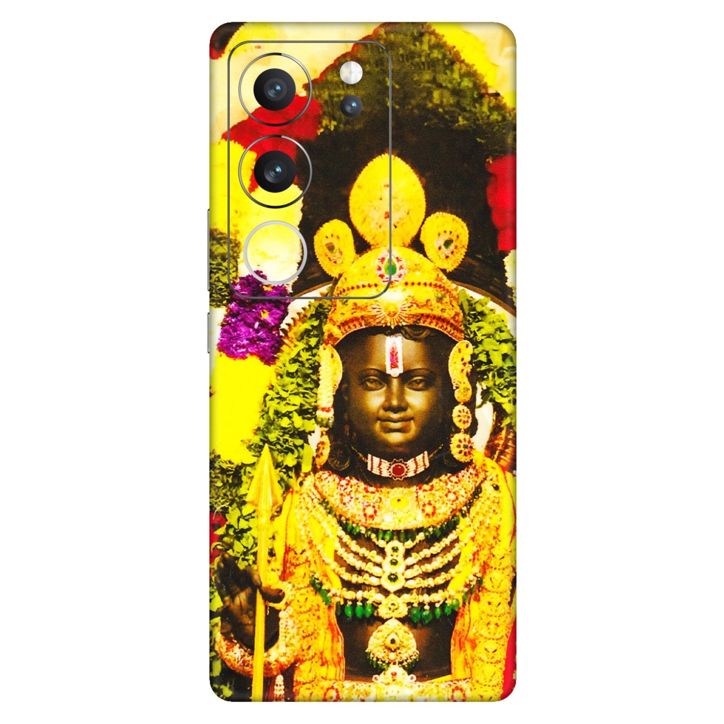 VIVO Z/V/X/T/U/S Series Phone Skins (All Models) - Ram Lalla Ayodhya - 3D Embossed Finish (L-103) Vivo V29 (5G)
