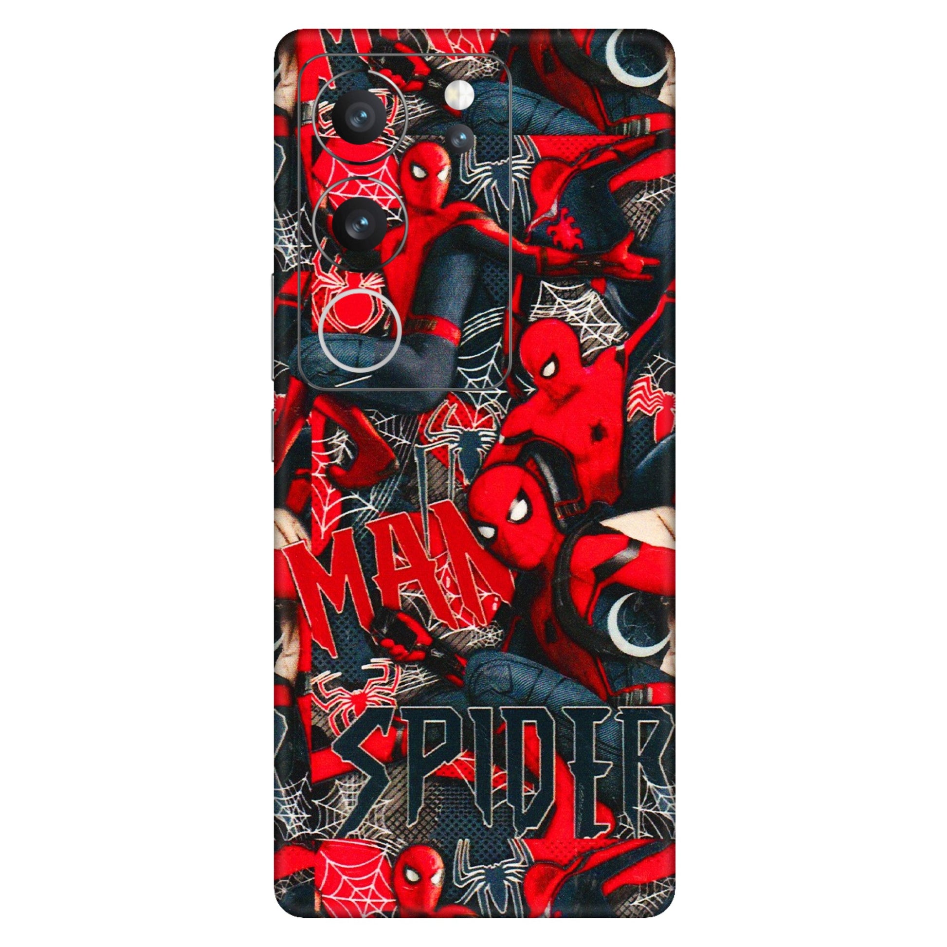 VIVO Z/V/X/T/U/S Series Phone Skins (All Models) - SpiderMan Cool - 3D Embossed Finish (L-188) Vivo V29 (5G)