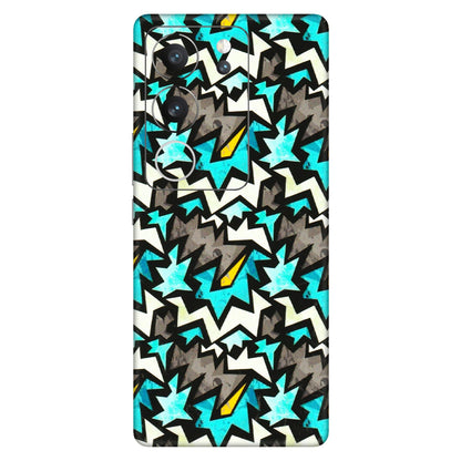VIVO Z/V/X/T/U/S Series Phone Skins (All Models) - Funky Zig Zag - 3D Embossed Finish (L-223) Vivo V29 (5G)