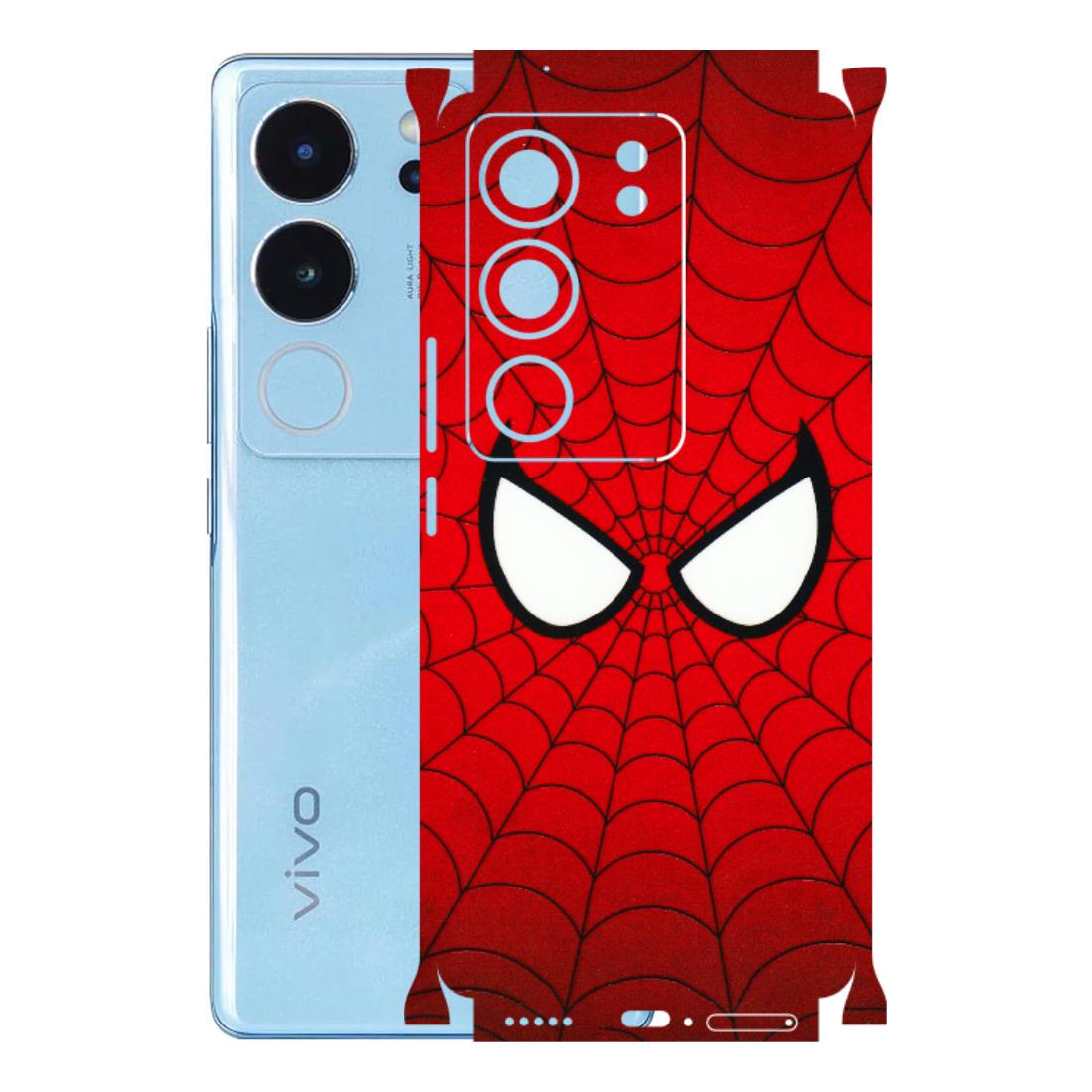 VIVO Z/V/X/T/U/S Series Phone Skins (All Models) - Spidey Eyes - 3D Embossed Finish (L-257) Vivo V29 (5G)