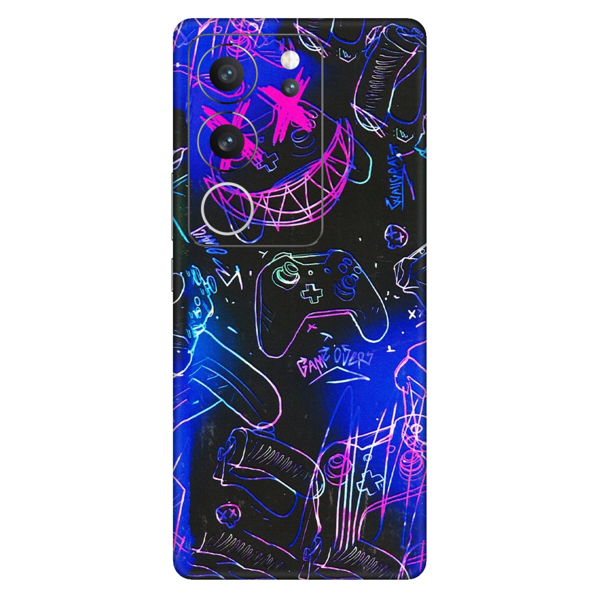 VIVO Z/V/X/T/U/S Series Phone Skins (All Models) - Gamers Paradise - 3D Embossed Finish (L-258) Vivo V29 (5G)