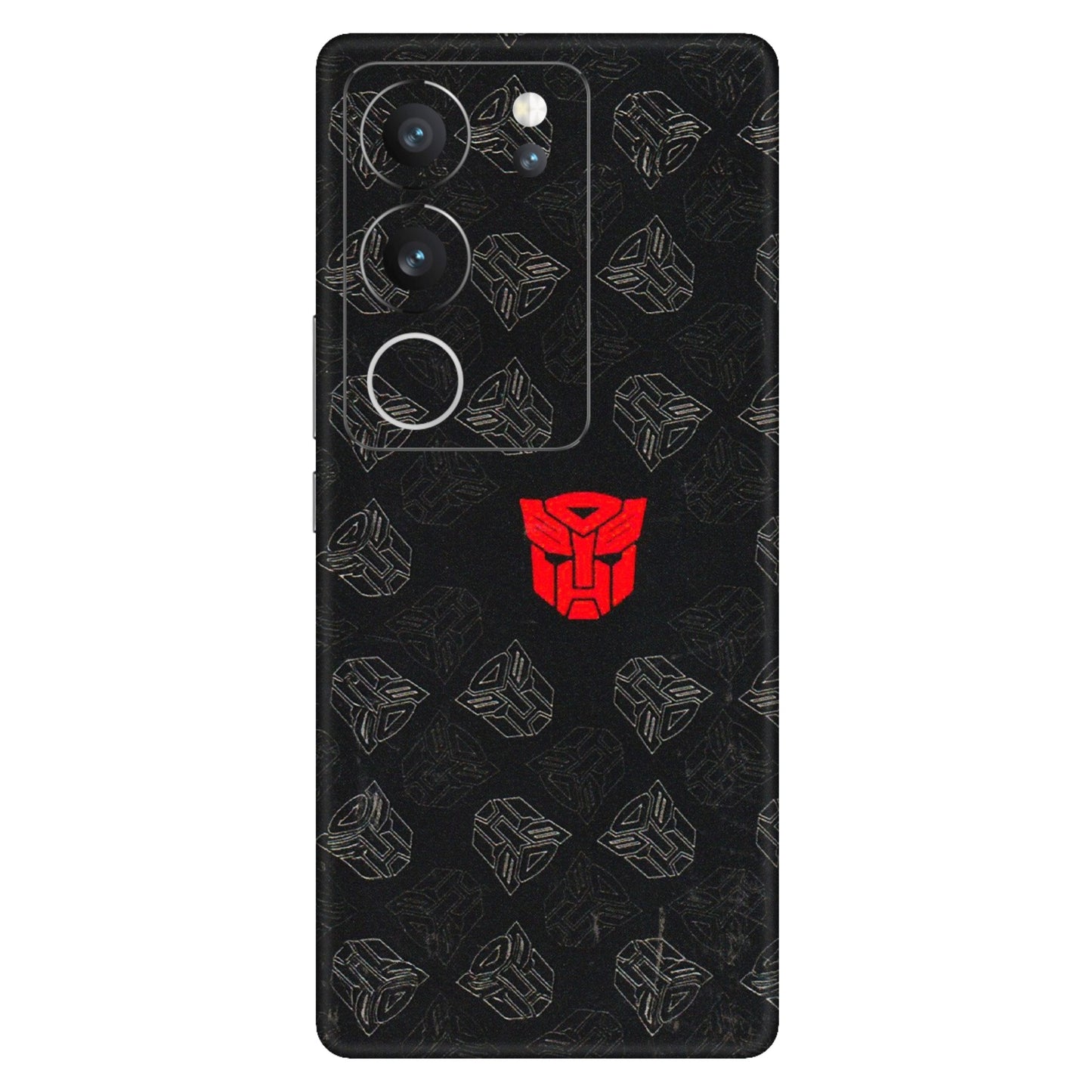 VIVO Z/V/X/T/U/S Series Phone Skins (All Models) - Transformers Devastation - 3D Embossed Finish (L-301) Vivo V29 (5G)