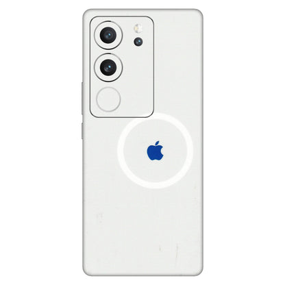 VIVO Z/V/X/T/U/S Series Phone Skins (All Models) - iPhone Magsafe Logo - 3D Embossed Finish (L-320) Vivo V29 (5G)