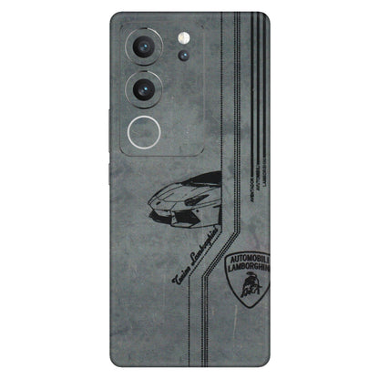 VIVO Z/V/X/T/U/S Series Phone Skins (All Models) - New Lamborgini Aventador - 3D Embossed Finish (L-321) Vivo V29 (5G)